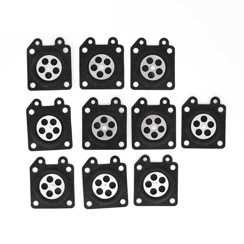 30 stk karburator dele motorsav karburator membranpuder til zama motorsav karburator 2500/3800/4500/5200/5800 tilbehør