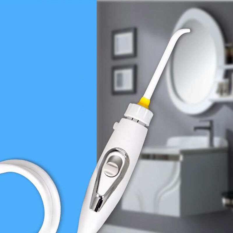 Grifo de ajuste de presión de agua, cepillo de dientes con chorro de agua, limpiador Dental