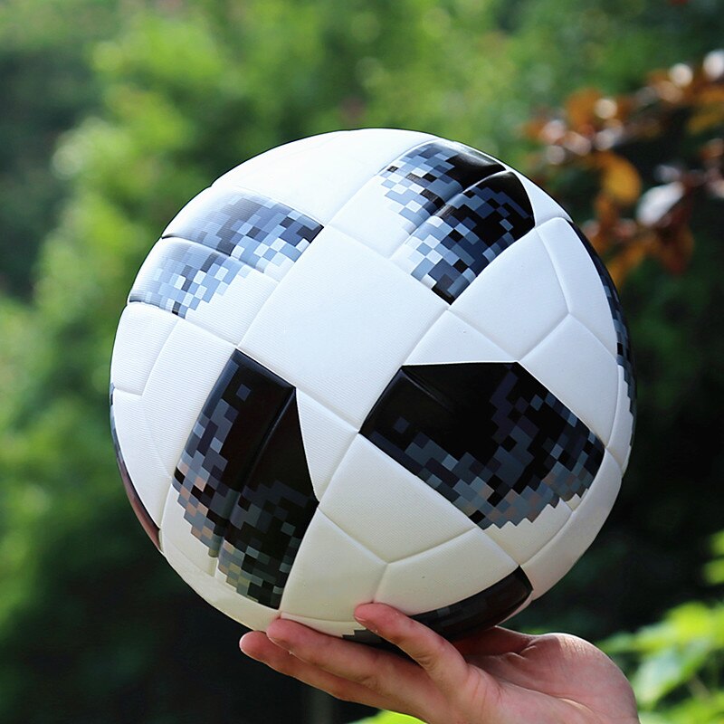 Officiel størrelse 5 fodboldbold skridsikker holdbar fodboldbold udendørs sport soft touch børn træning fodboldbolde