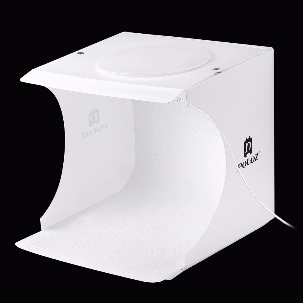 Mini Vouwen Studio Diffuse Zachte Lightbox 20*20 cm Zwart Wit Fotografie Achtergrond Fotostudio Doos Foto Accessoires