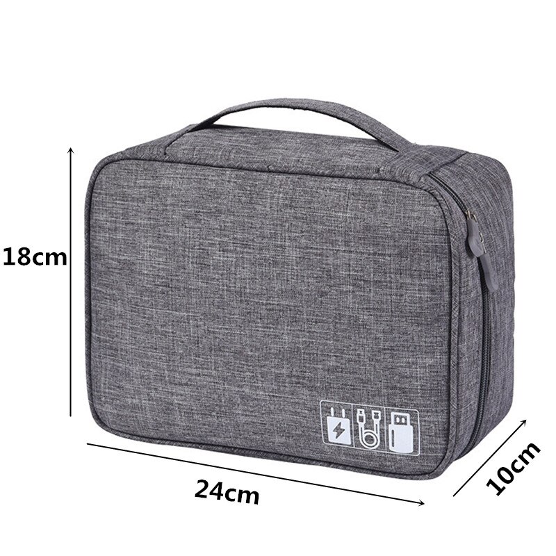 Reizen Accessoire Kabel Tas Draagbare Digitale USB Elektronische Organizer Gadget Case Reizen Mobiel Lading Mobiele Lader Houder