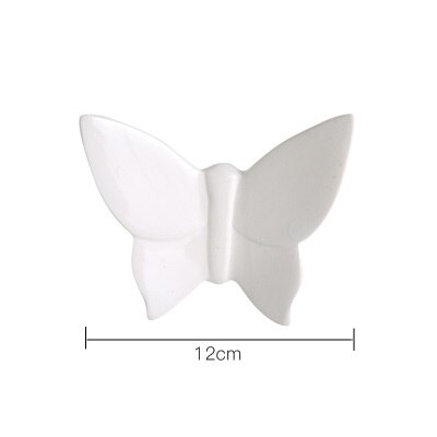 OUSSIRRO Wall Decorations Ceramic Wall Plate Ceramic butterfly Restaurant Cafe Bar Wall Decoration L2118: 3