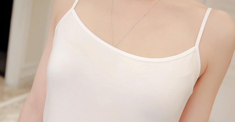 Chaleco de maternidad Sexy para mujeres embarazadas, camiseta sin mangas de algodón elástico, ajustada, Color blanco y negro,