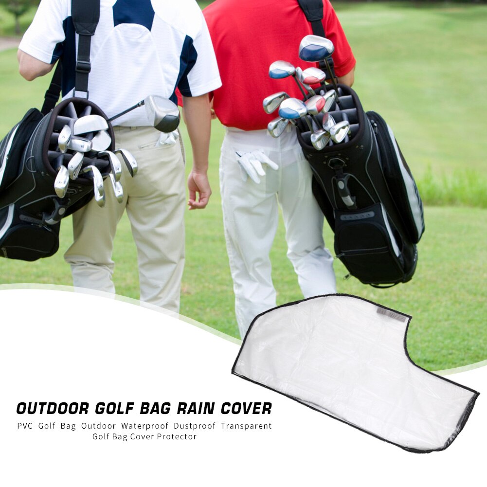 Outdoor Golftas Cover Pvc Waterdicht Stofdicht Transparant Regendicht Club Golf Rain Cover Protector Levert
