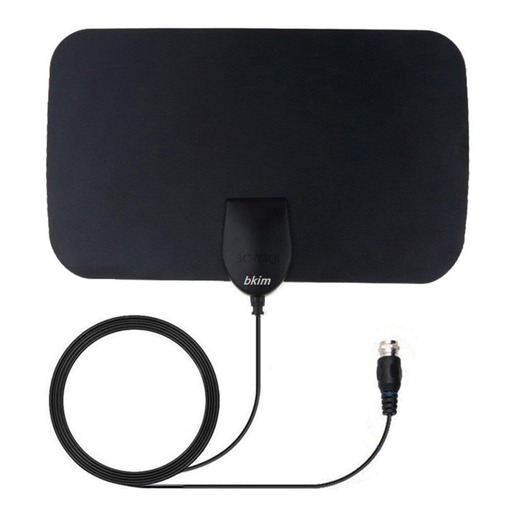 TY13 TV Box HD High Gain 4K 25dB DTV Digital TV Antenna 50 Mile Booster Active Indoor HD Antenna Flat