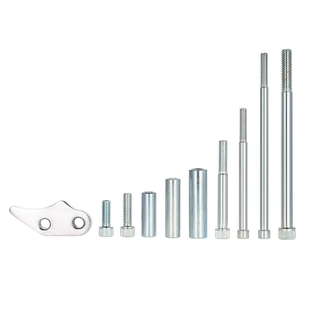 Billet Polished Aluminum Alternator Bracket Kit Small Block for Ford SB 289 302 347