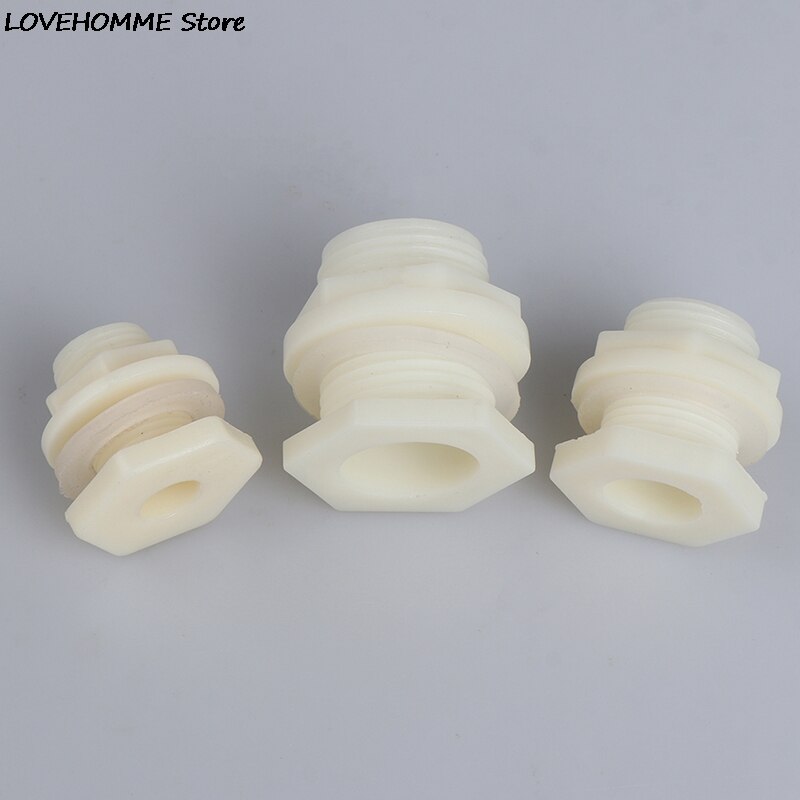 1pc ABS ID 20mm 25mm 32mm Fish Connector Tank Drain Pipe Accessories Aquarium Joints Water Pipe Fittings 1/2 Inch 3/4" Drainage