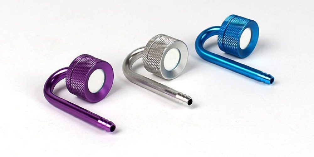 Aquarium Aluminum Alloy CO2 System Nano Diffuser Fish Tank Aquatic Plant Carbon Dioxide Atomizer Reactor Suction Cup 4*6mm Tube