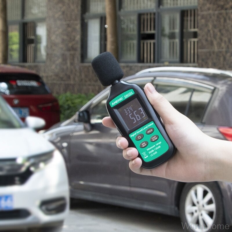 Digital Noise Meter Sound Level Meter 35-135 db Decibel Monitor Intelligent Logger Diagnostic Tool GN101 O01 20