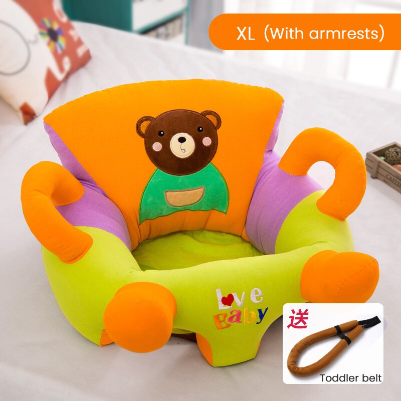 Infant Shining Baby Sofa Chair Baby Learn to Sit artifact 3 months 6 months Children Kids Sofa Training Chair Stool Anti-fall: I