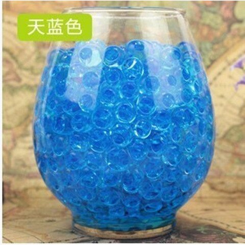 1000pcs Crystal Soil Hydrogel Gel Polymer Water Beads Decoration Plant Growing Water Balls Home Decor: 10
