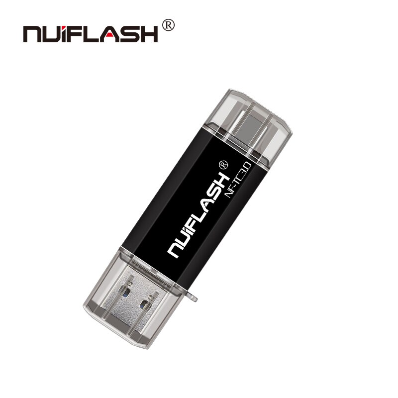 Hotsale OTG dysk Flash USB Usb 3.0 Pen Drive 128 typ GB C Micro pamięć Usb 16GB 32GB 64GB Pendrive dla urządzenia typu C: 256GB / blcck
