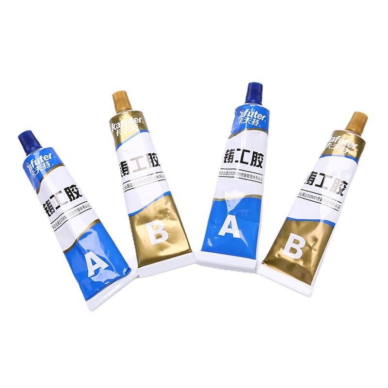 20/50/65/100g Metal Repairing Adhesive Super Glue Iron Steel Auto Radiator Water Tank Special Leakage Plugging Welding Glue Tool