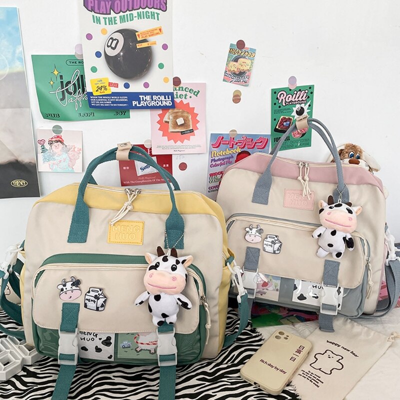 Multifunktionaler damenrucksack, tragbarer reiserucksack, kleiner schulrucksack für mädchen und teenager