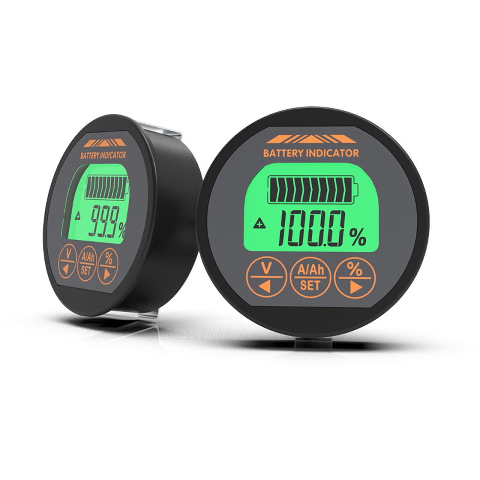 Dc 8-80v 50a 100a 350a tr16 coulomb räknare mätare batterikapacitet indikator ammeter voltmeter batteritester för li-jon lipo