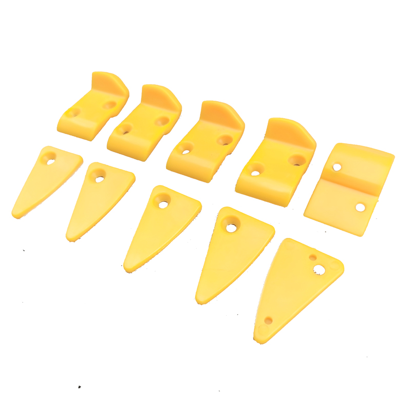 Band Gegrilde Band Machine Onderdelen Invuurloze Vogel Hoofd Pad Wiel Bescherming Pad Plastic Beschermende Pakking Pad Vogel Hoofd Bescherming