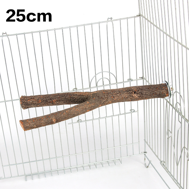 Accesorios Para pájaros, palos Para jaula de pájaros, soporte de madera, perchas de rama de árbol, Asesorips Para Aves Vogel Stokjes, 15/20/30cm, 1 Uds.