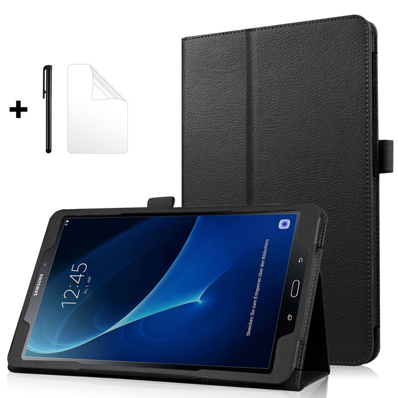 Ultra Slim etui z klapką stojak na PU skórzane etui do Samsung Galaxy Tab A 10.1 2016 przypadku T580 T585 SM-T580 SM-T585 Tablet Funda coque