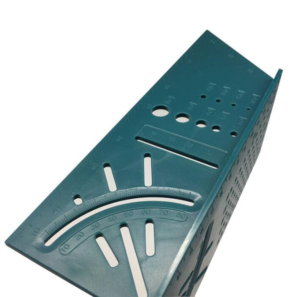 3d verstekhoek houtbewerkingsliniaal meetinstrument vierkant formaatmeter met potlood