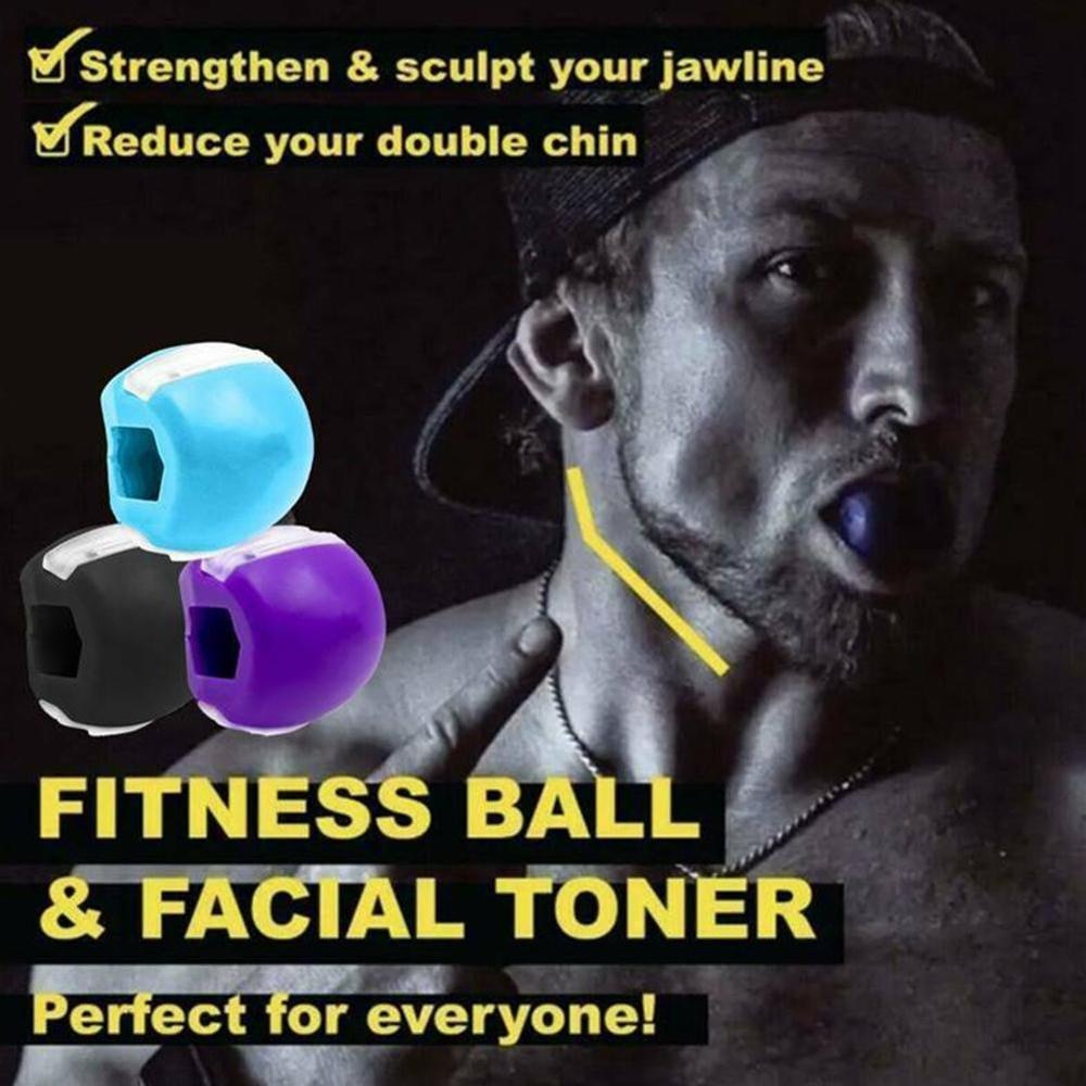 Jaw exerciser Jawline Jawzrsize trainer exercise ball jawliner jawrsize line chew ball workout muscle