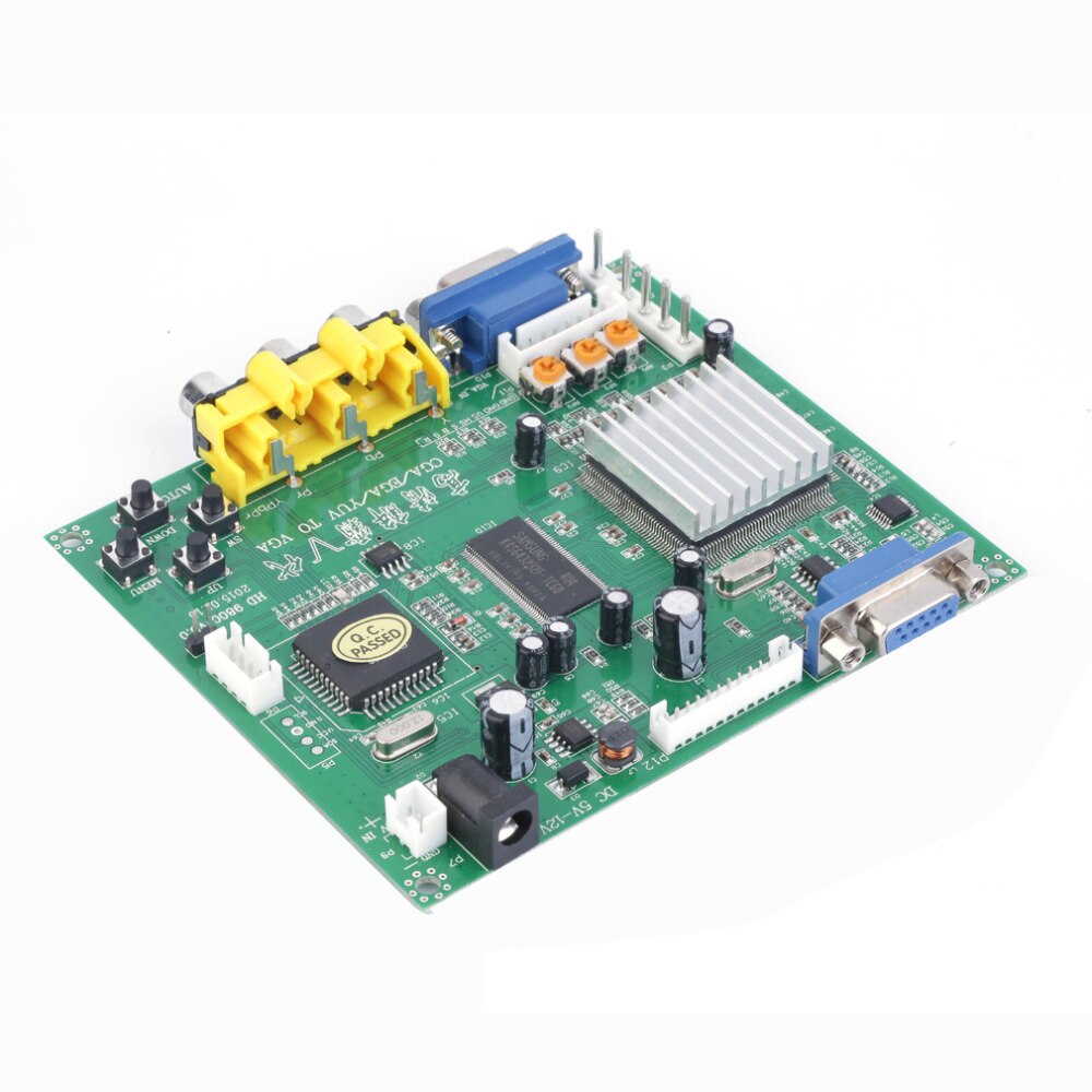 1 Set RGB CGA EGA YUV to VGA HD Video Converter Board Moudle HD9800 GBS8200