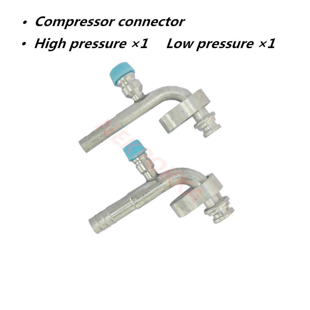 2 Pcs Airconditioning Compressor Connector, Compressor Configurator, Compressor Hoge En Lage Druk Outlet Connector