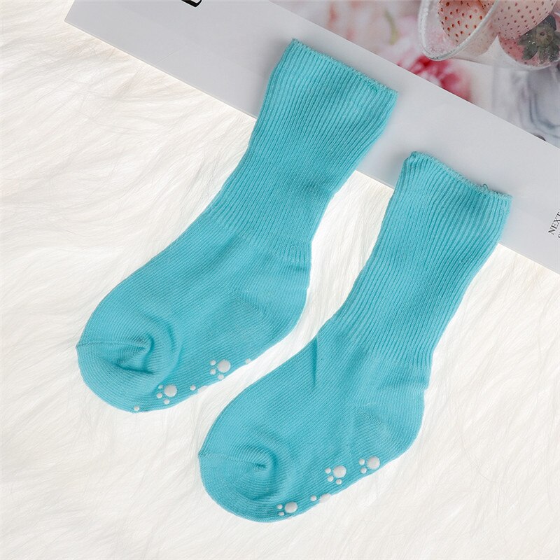 CHUNG Lot De 6 Chaussettes D'Été En Coton Pour Bébé 0-12 Mois – Antidérapantes, Mignonnes Et Respirantes, Unisexe