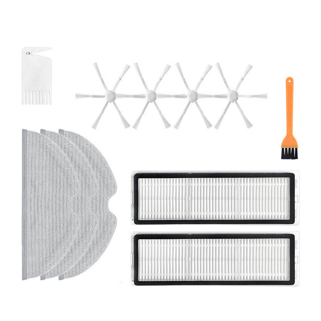 Hoofdborstel Hepa Filter Zijborstels volledige Mop Doek voor Xiaomi Mi Robot Vacuüm Mop 2 STYTJ03ZHM stofzuiger onderdelen