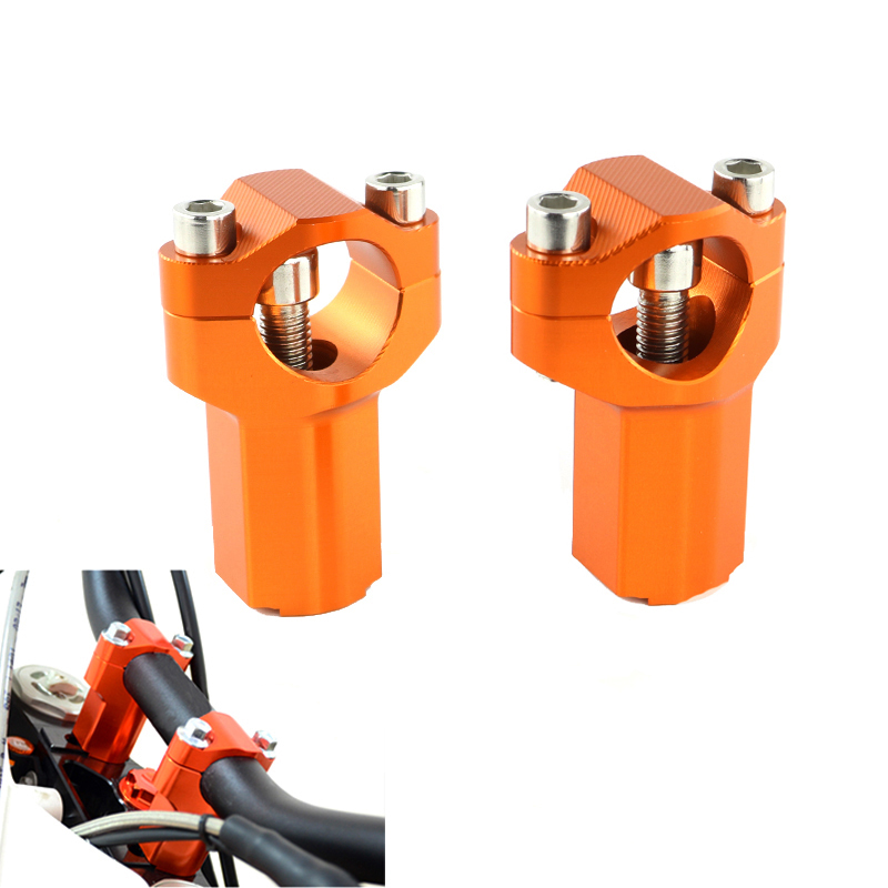 Handlebar CNC Clamp Risers Bar Mount Clamp For KTM EXC XCW 200 250 300 350 400 450 500 SX 85 SXF EXCF XC