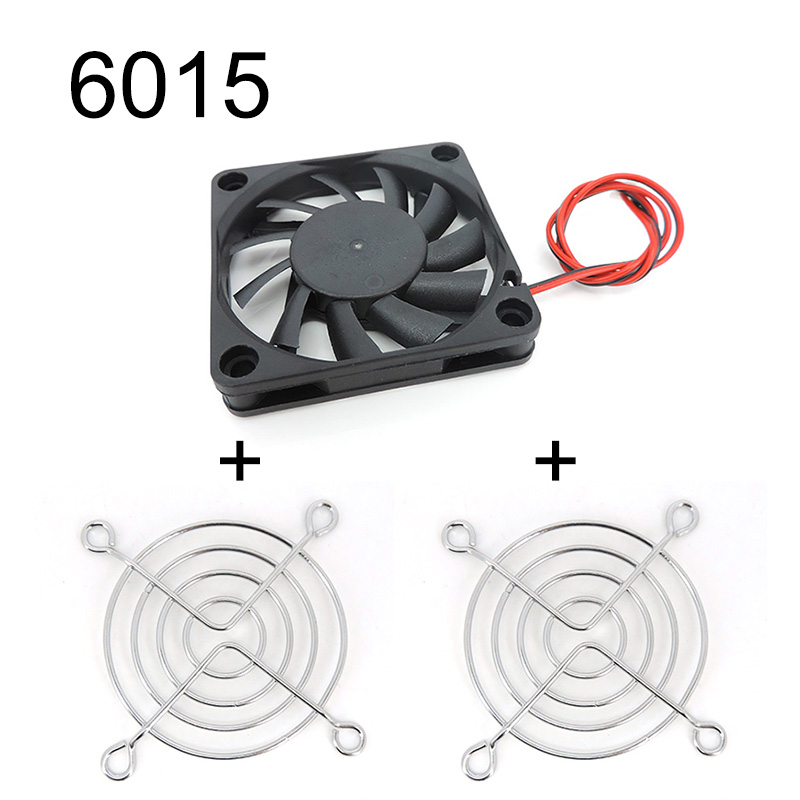 DC Brushless Cooling Fan 6025/8025/9225/12025/3007/4010 30MM/40MM/50MM/60MM DC 5V 12V 24V Cooler PC Laptop Computer Case Fans W2: Blue / Bundle 1