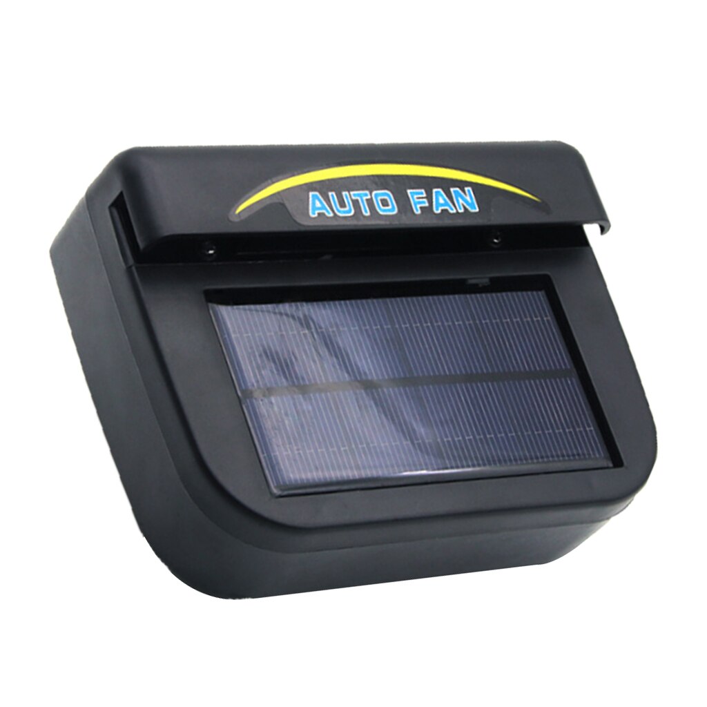 Universal Solar Powered Car Window Windshield Auto Air Vent Cooling Cool Fan Ventilator Cooler System