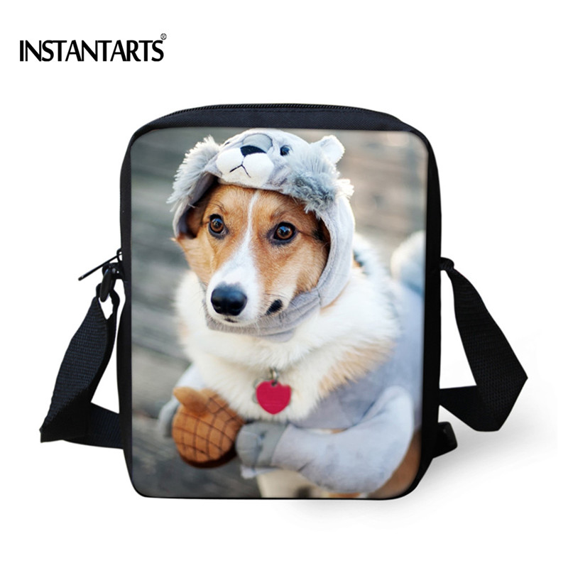 INSTANTARTS Kühlen Dackel Hund Druck Kinder Schultaschen Kinder Kleine Bookbags für Kindergarten Baby Vorschul Jungen Schulranzen: 4893E