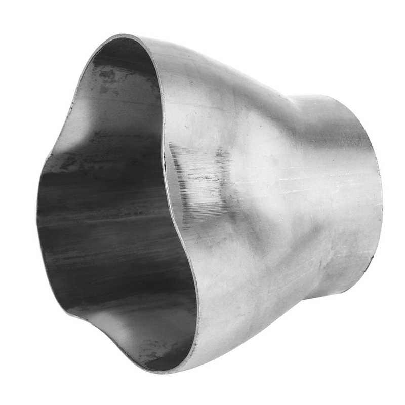 Exhaust Header 3 Into 1 Exhaust Collector Universal for Car Modification