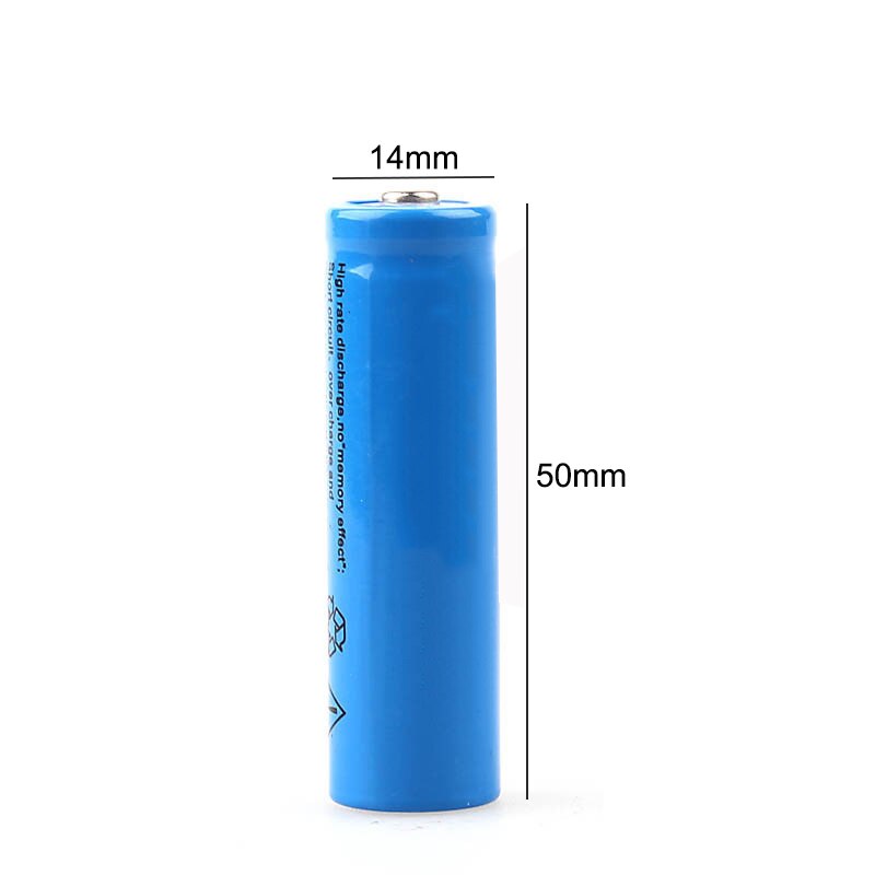 5 # AA 14500 1200mah 3.7 V lithium ion batteries rechargeables et lampe de poche LED appareils portables outils outils d'éclairage batterie