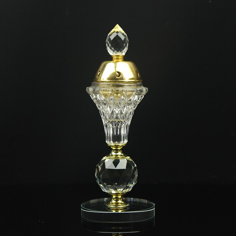 Arabische stijl 2 in kristallen kaarsenhouder wierookbranderstandaard huisdecoratie