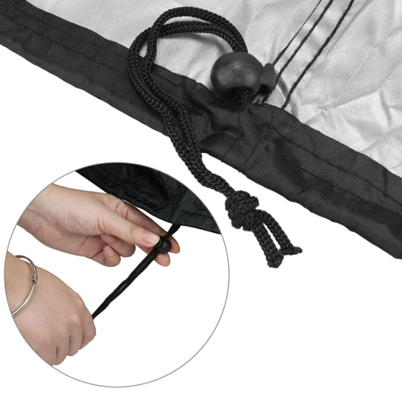 Housse de protection pour barbecue, imperméable et anti-poussière, couverture de protection pour poêle de Patio extérieur en tissu Oxford 600D robuste, accessoires