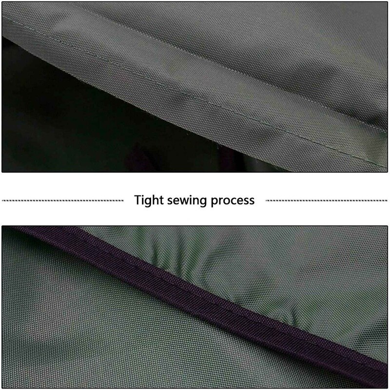 Udskiftning af svingloft, vandtæt gyngestol topdæksel sæde møbler holdbart materiale grøn 190 x 132 x 15 cm