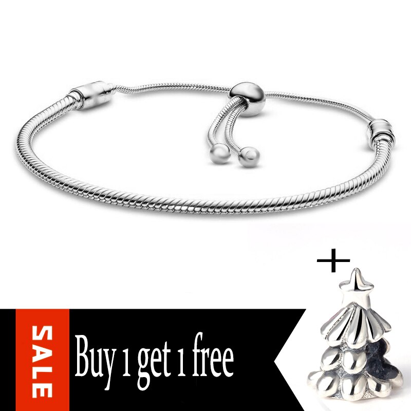 Nuovi Regali Di Natale del Braccialetto di Fascino per Gli Uomini E Le Donne Con Regolabile In Argento-placcato I Braccialetti, di marca Del Braccialetto di Gioielli Per Bambini: 925-13