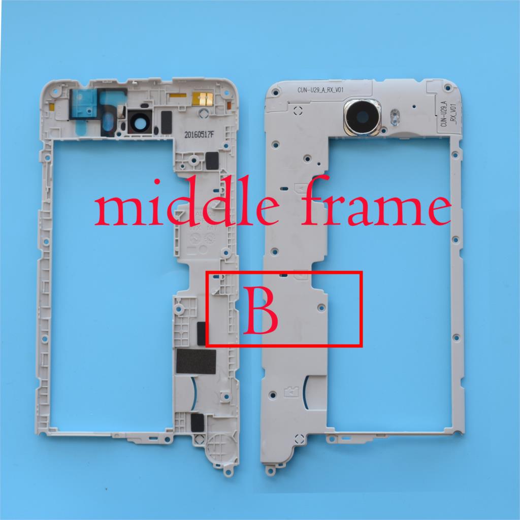 front lcd screen middle bezel Battery Door Back Cover Housing Case for Huawei Y5II/Y5 2 /Huawei Honor 5