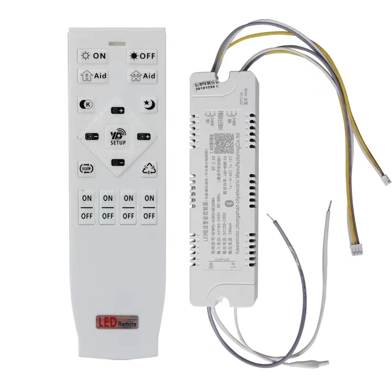 LED Stepless Light Drive Switch Sky Lantern 2.4G Wireless Remote Control Driver Intelligent Power Supply