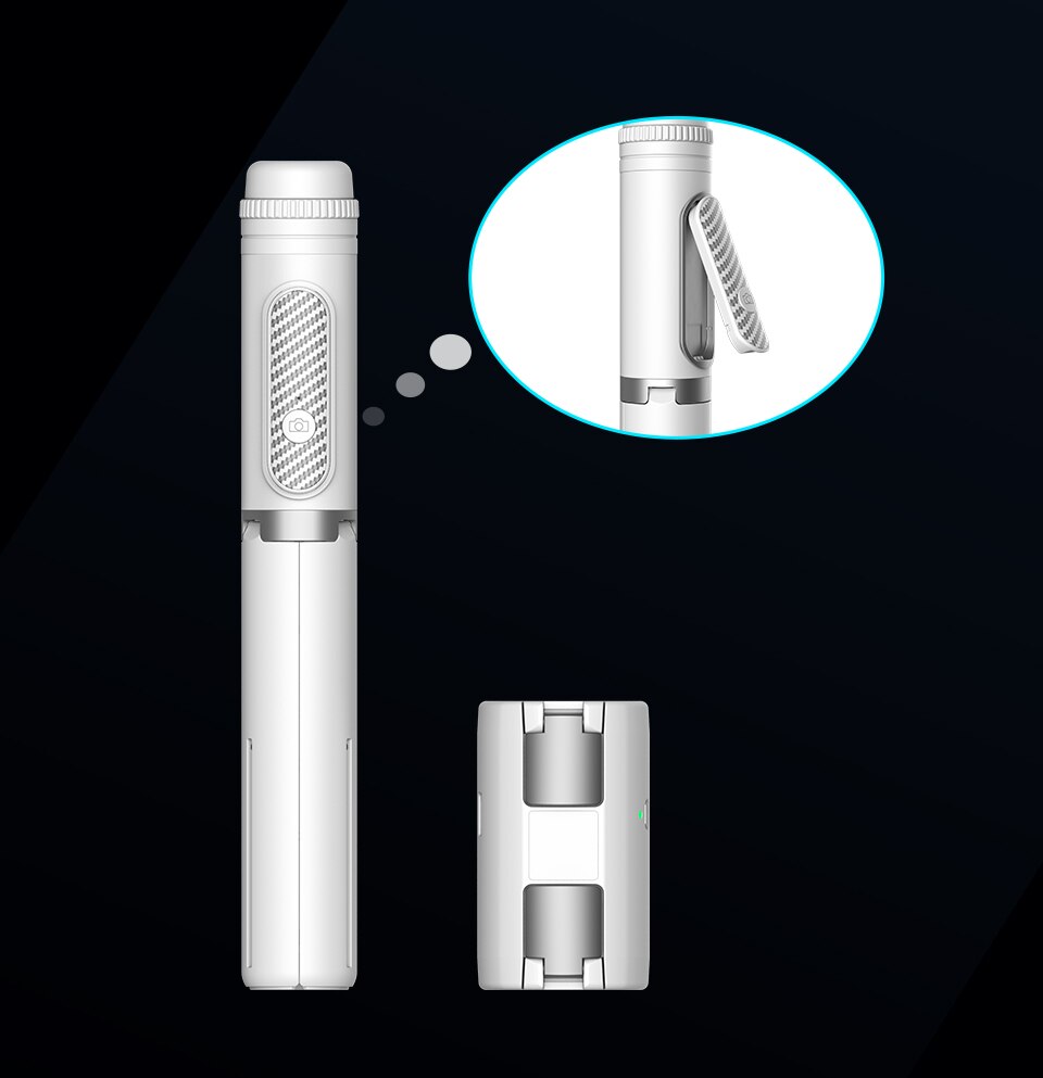 Gimbal Handheld Tripod Gimbal Stabilizer Smart APP Selfie Stick For Smartphone Magnetic with APP Remote Control