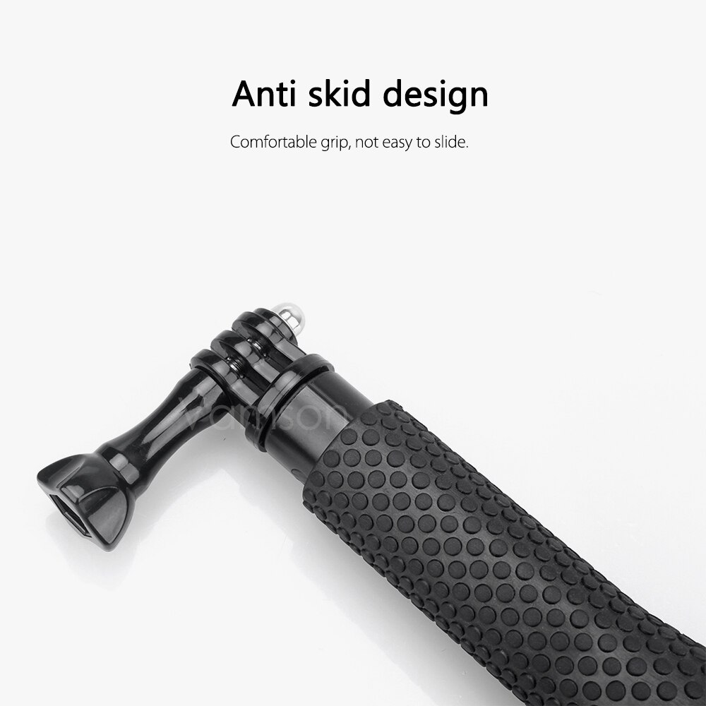 Vamson para GoPro Hero 7 6 5 palo Selfie monópodo extensible de aluminio, montaje de trípode para DJI OSMO Action para Xiaomi Yi VP403