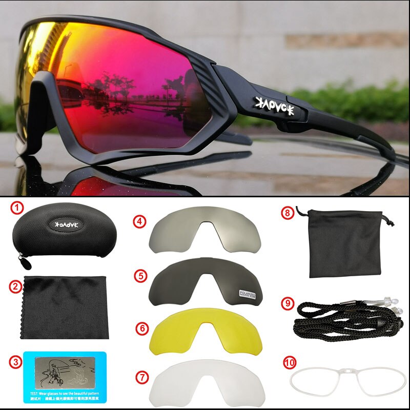 Cykelbriller polariseret mtb mountainbike cykel solbriller cykelbriller eyewear oculos ciclismo gafas ciclismo