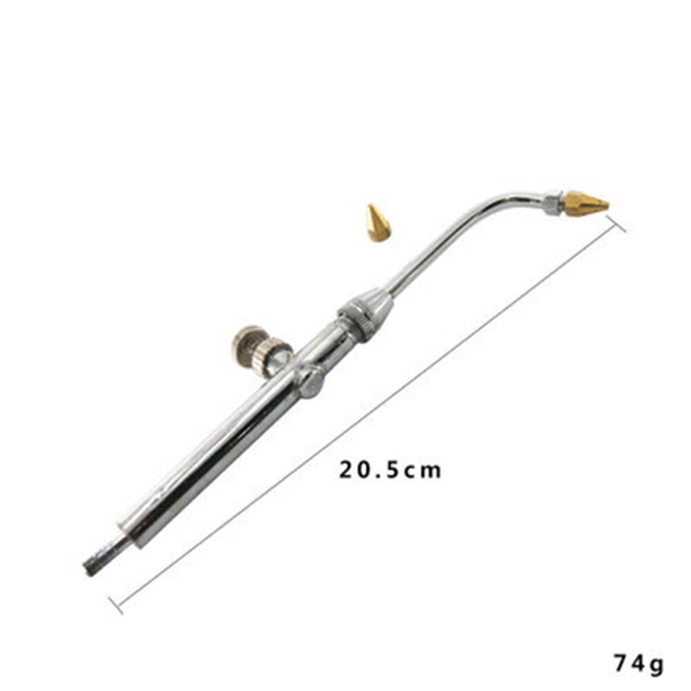 Oxyhydrogen gas brænder svejseværktøj mini vand ilt brænder svejsemaskine til smykker behandling kabel reparation hærdning: Lille rustfrit stål
