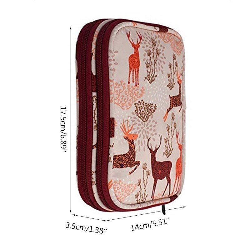 45Pcs Ergonomische Haaknaald Naalden Set Met Storage Case Organizer Breien Accessoires Diy Hand Craft Breien Tools