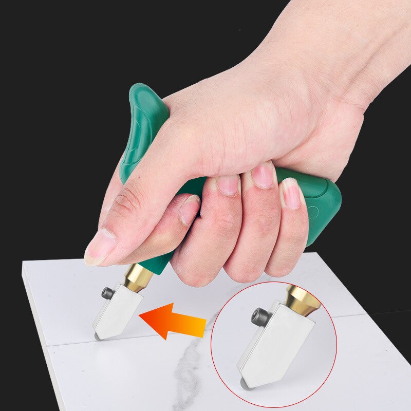 Portable Tile Glass Cutter Set High-strength Diamond Cutting Head Multi-functional Handheld Glass Opener Home Construction Tools