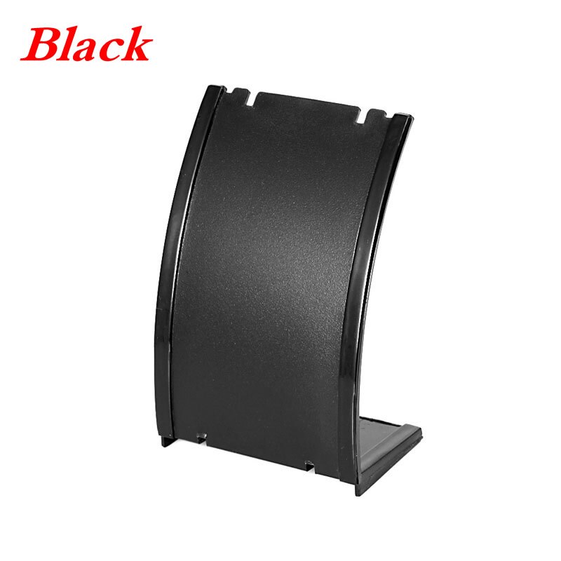 Hanger Ketting Ketting Oorbel Buste Neck Plastic Display Standhouder Showcase L4ME: Black