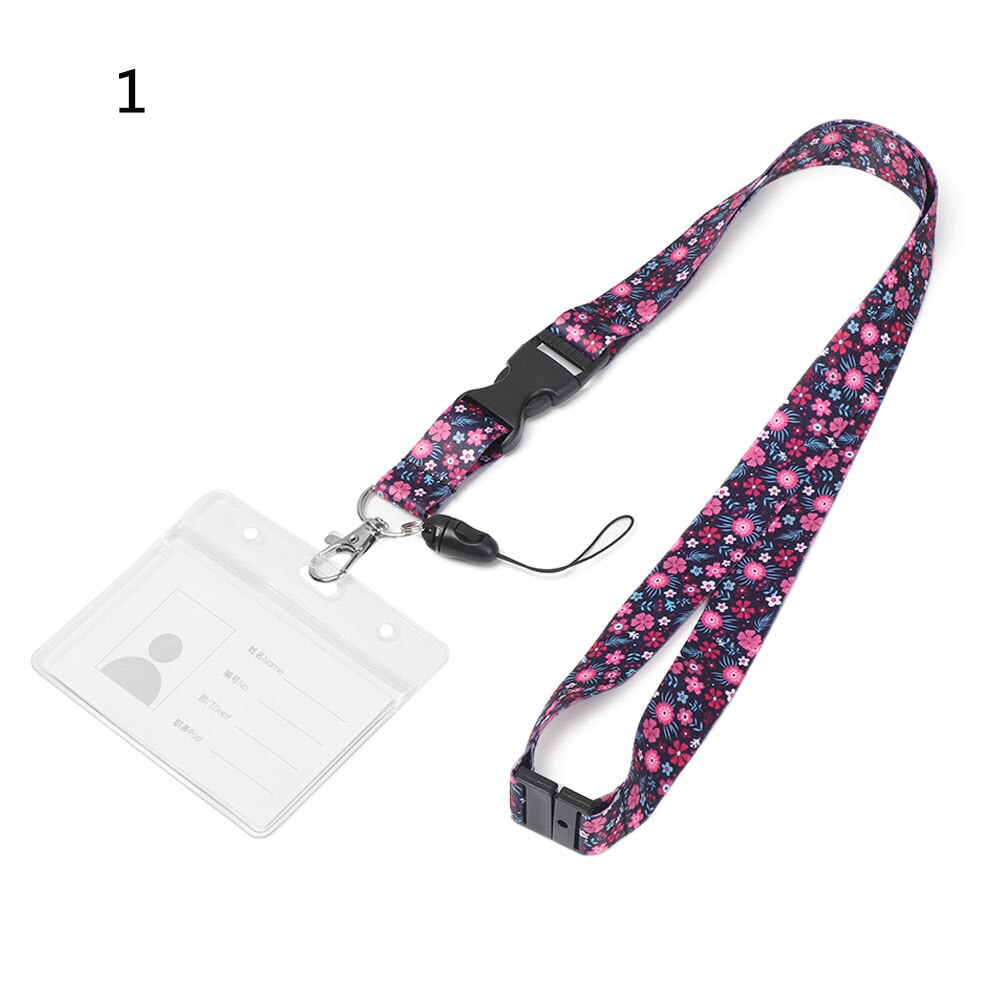 Leuke Intrekbare Verstelbare Naam Badge Houder Werkkaart Studenten Bus Card Case Met Lanyard Bank Credit Card Id Visitekaartje: 1