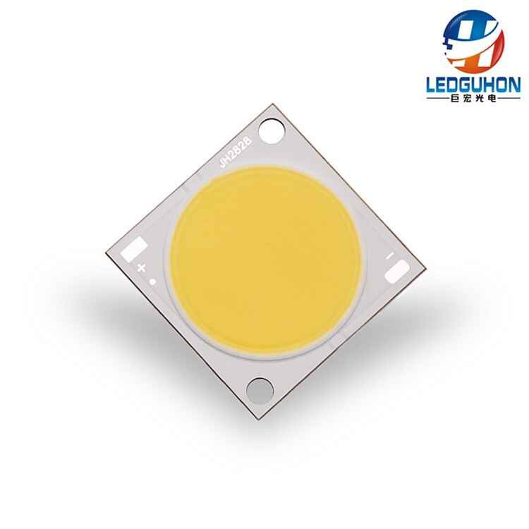 24.5mm zone de lumière 2828 type 4000k plein spectre lumière du soleil cob 100w haute CRI led