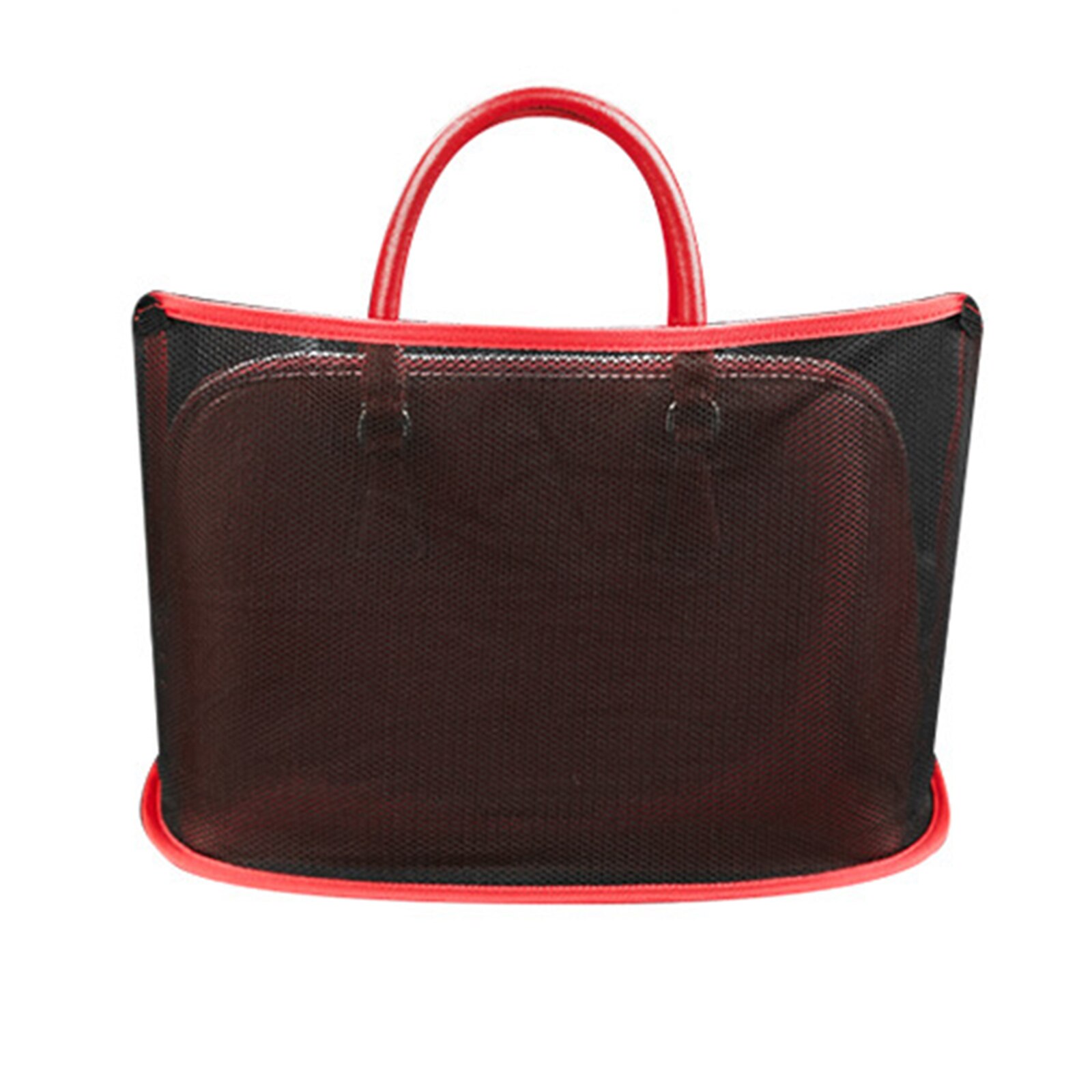 Universal almacenamiento lateral de asiento de coche de red de malla bolsa de equipaje del bolsillo del tronco de carga organizador de red Auto Interior Accesorios: 03A